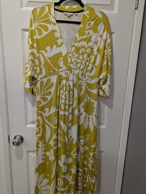 Boden | Dresses | Nwt Boden Ava Tiered Maxi Dress In Pineapple Print Size  8p | Poshmark